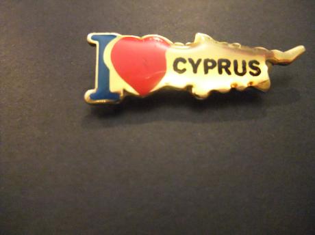 I Love Cyprus vakantie souvenir